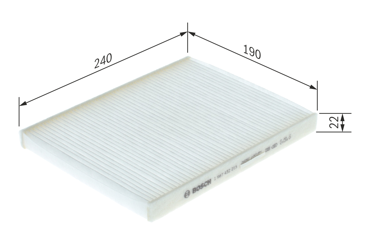 BOSCH Kabineluftfilter 1987432215 for FORD