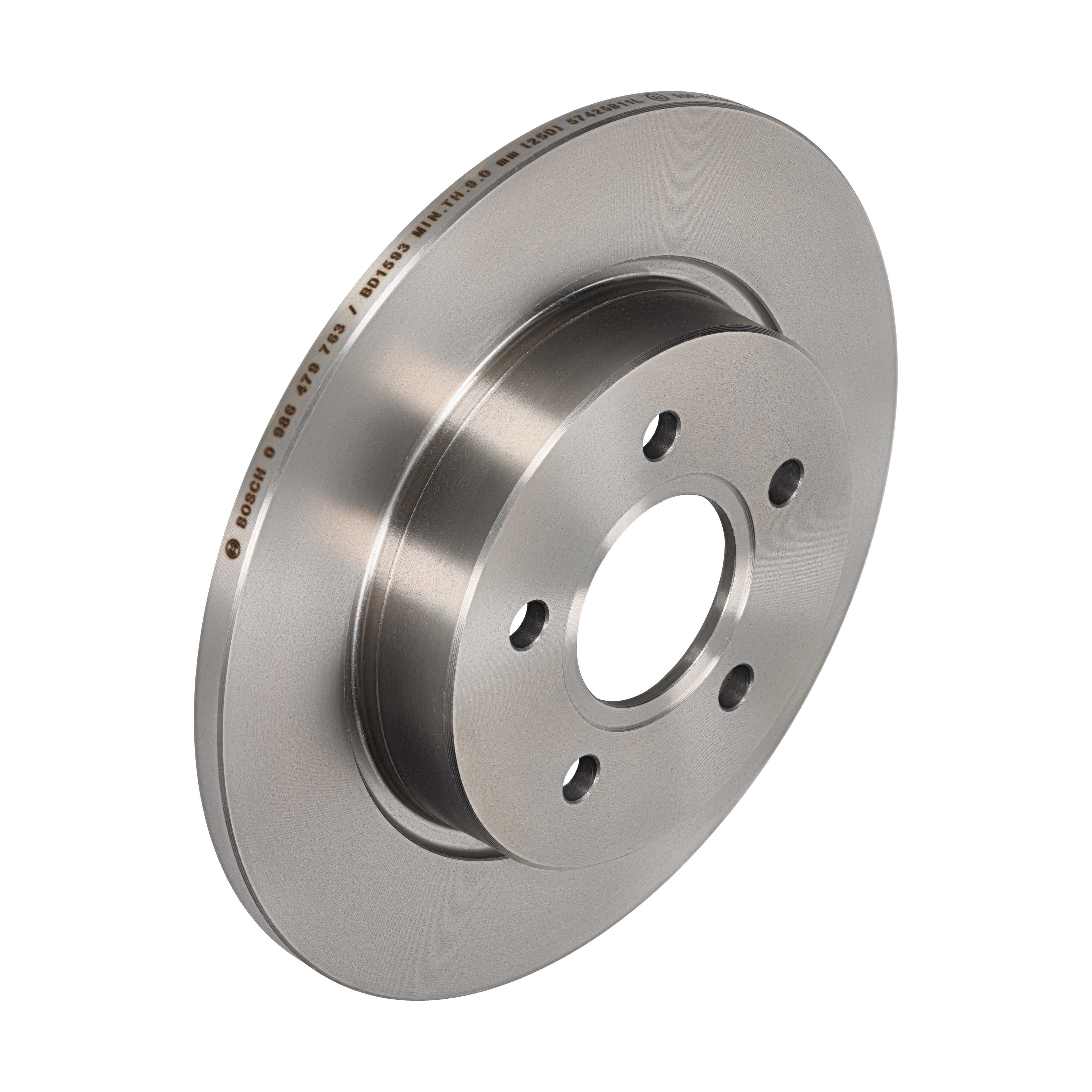 BOSCH Bremseskive 0986479763 fuld 271mm 11mm for FORD