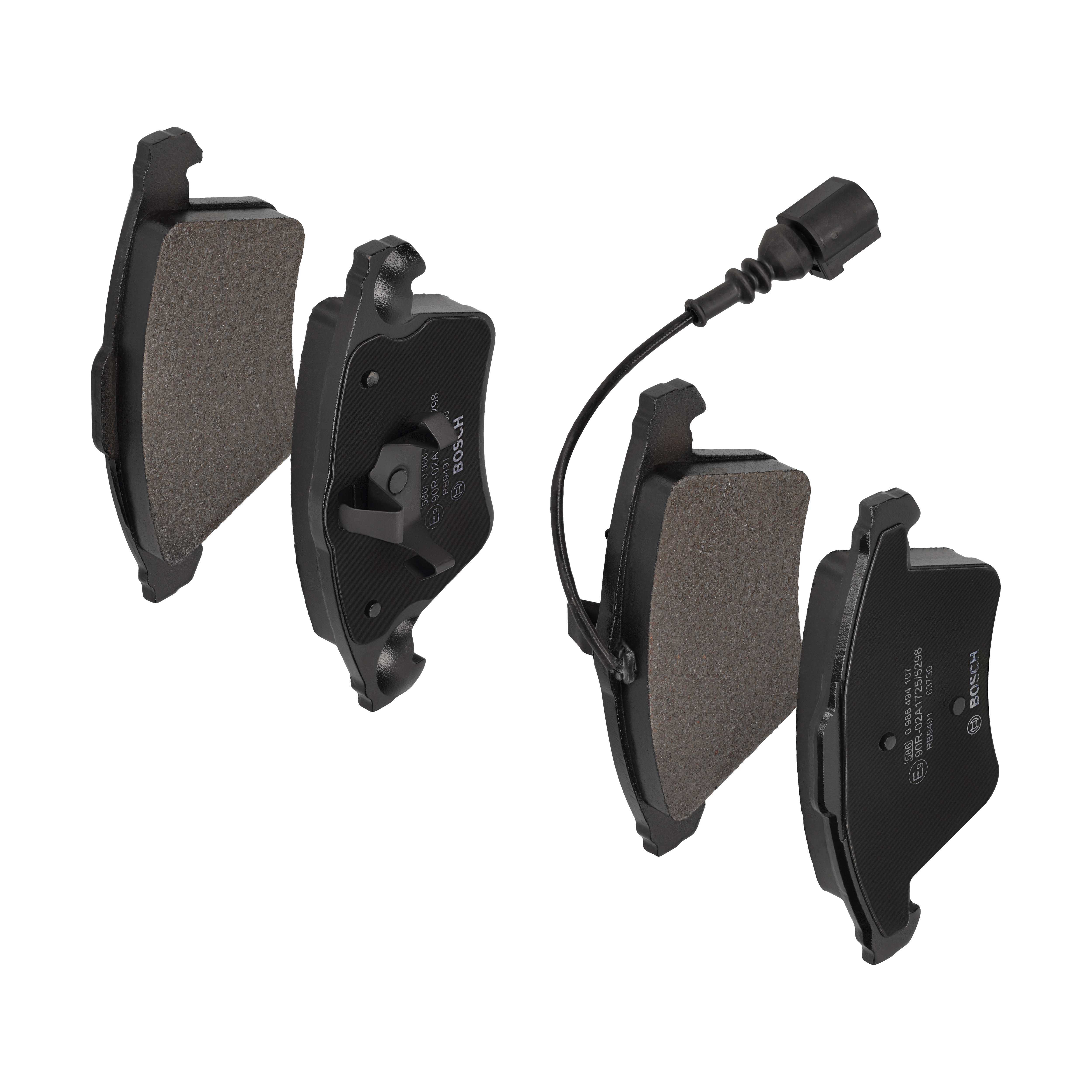 BOSCH Bremseklodser 0986494107 for VW