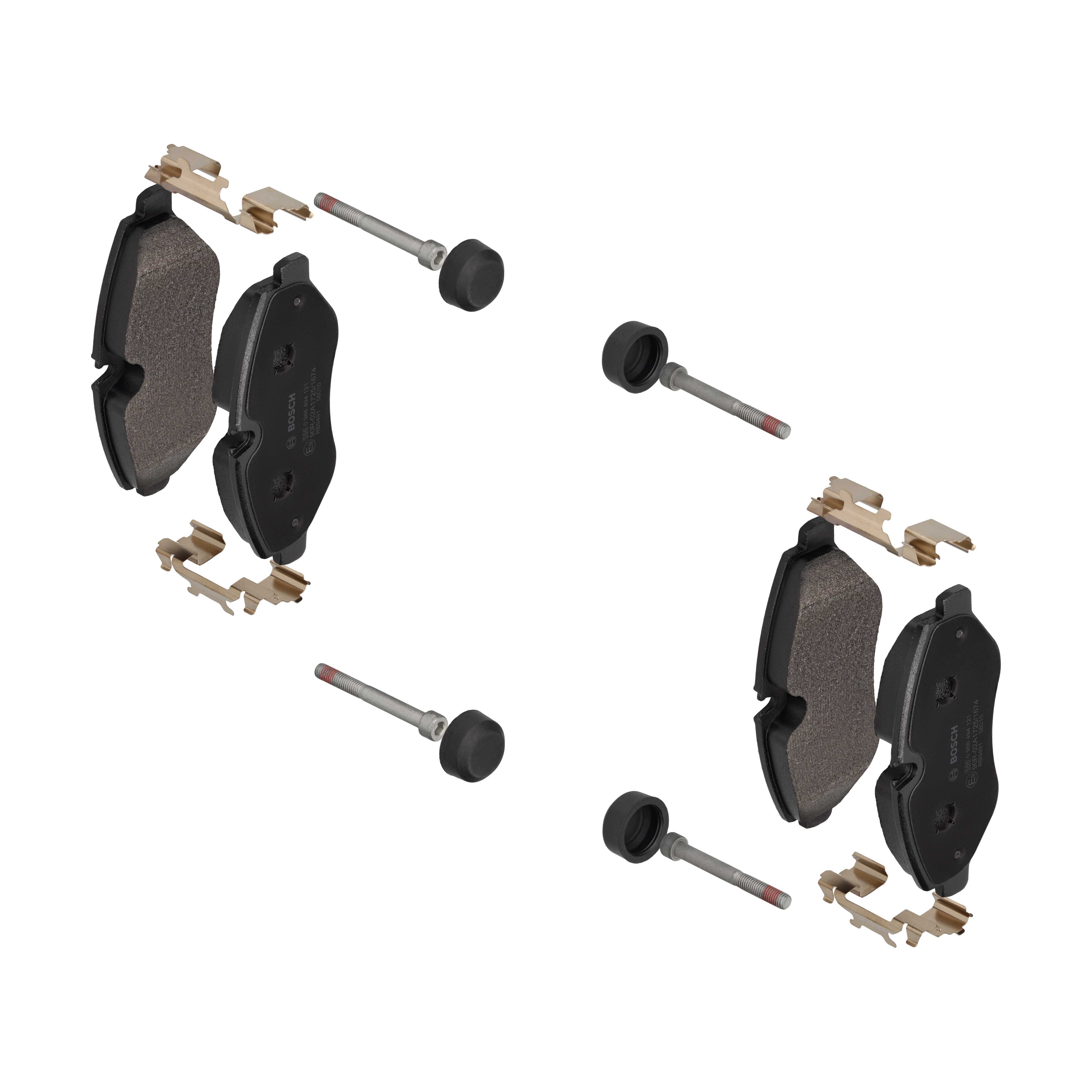 BOSCH Bremseklodser 0986494121 for MERCEDES-BENZ VW