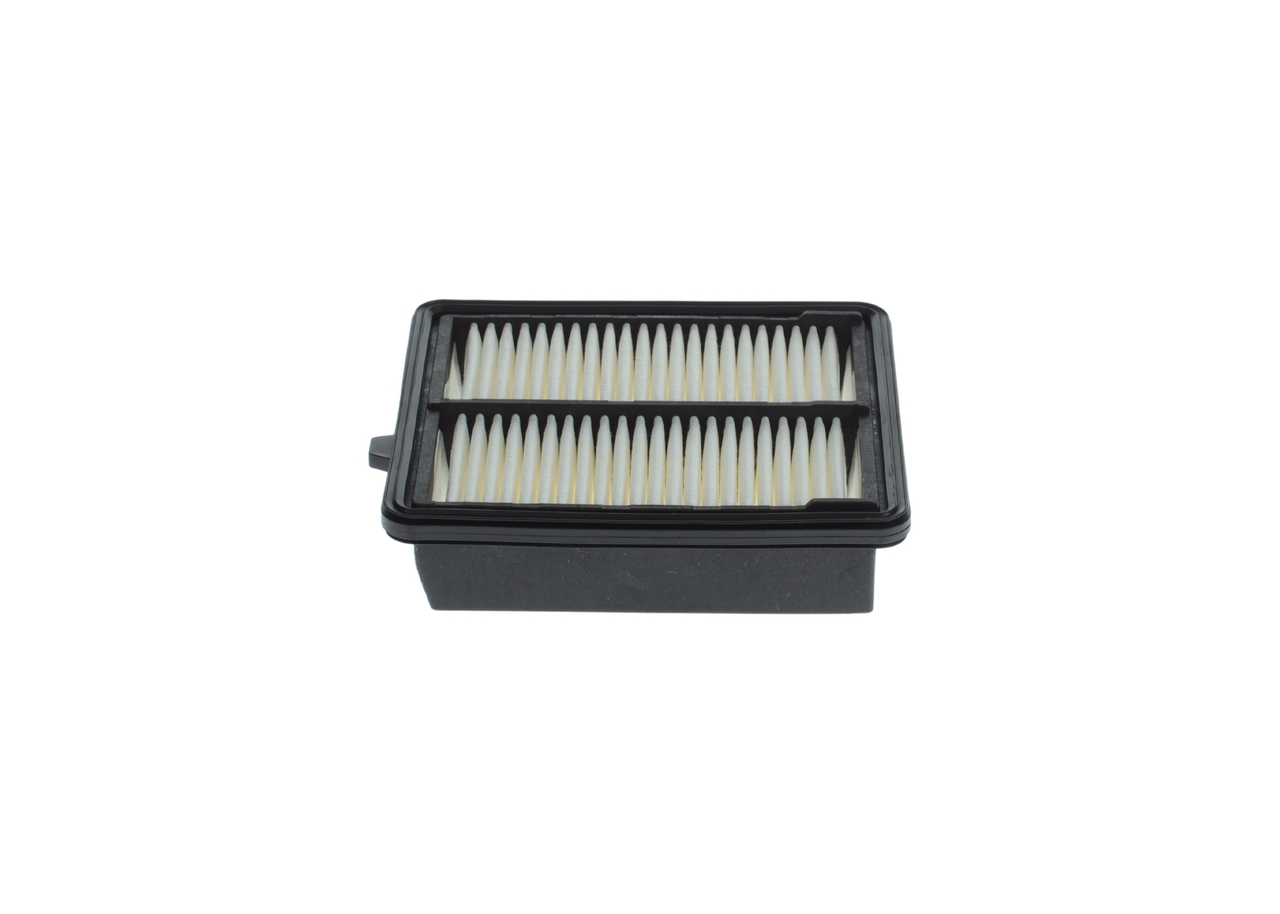 BOSCH Luftfilter f026400224 Filterindsats length_mm_203|Længde [mm]|173 width_mm_206|Bredde [mm]|153 height_mm_209|Højde [mm]|42 42mm for HONDA