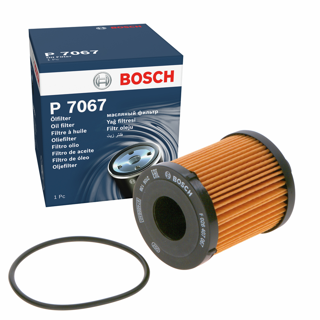 BOSCH Oliefilter F 026 407 067 Filterindsats supplementary_articlesupplementary_info_596|Tillægsartikel/Yderligere info.|med pakning height_mm_209|Høj