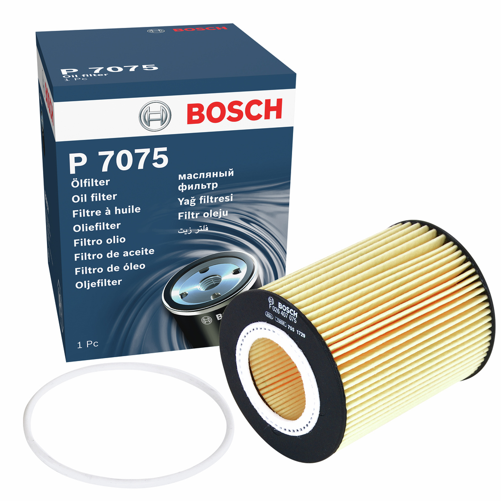 BOSCH Oliefilter F 026 407 075 Filterindsats supplementary_articlesupplementary_info_596|Tillægsartikel/Yderligere info.|med pakning height_mm_209|Høj