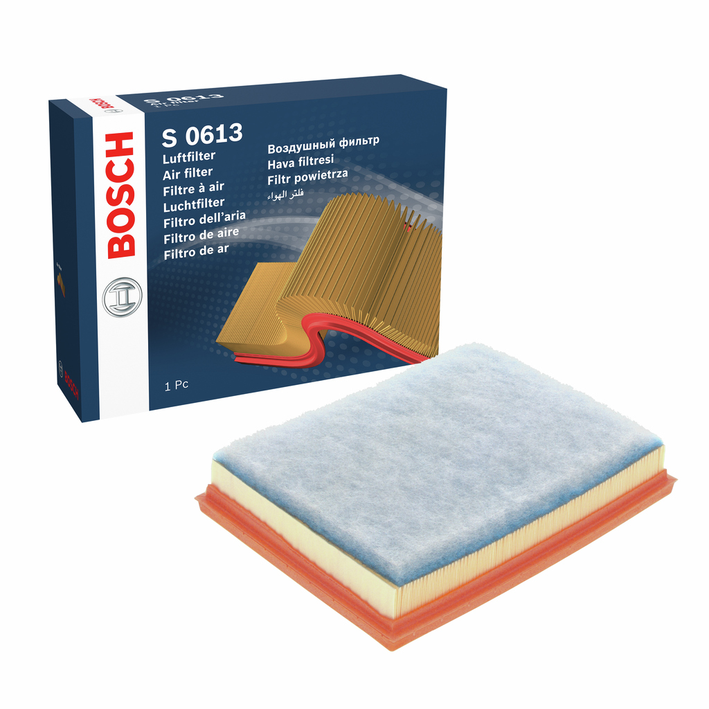 BOSCH Luftfilter f026400613 Filterindsats length_mm_203|Længde [mm]|239 width_mm_206|Bredde [mm]|182 height_mm_209|Højde [mm]|54 54mm for VAUXHALL TO