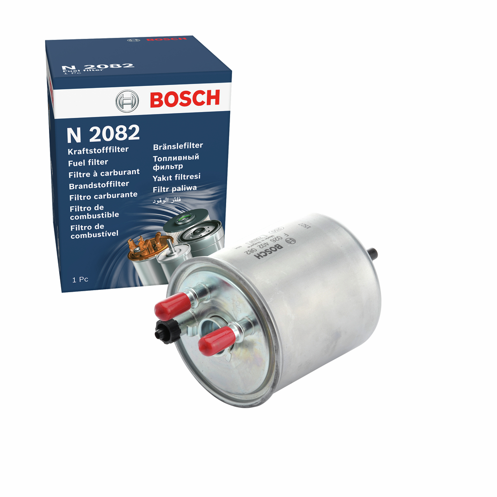 BOSCH Brændstof-filter f026402082 Lednings 158mm for FIAT RENAULT