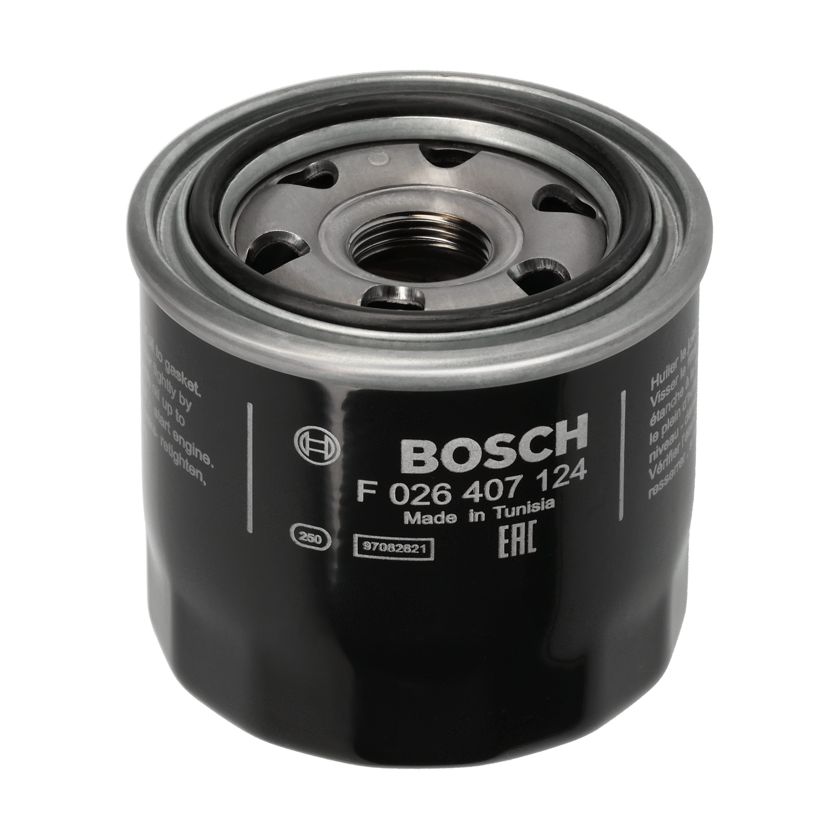 BOSCH Oliefilter f026407124 Påskruet 76mm M 20 x 1,5 for HYUNDAI KIA FORD MAZDA MITSUBISHI