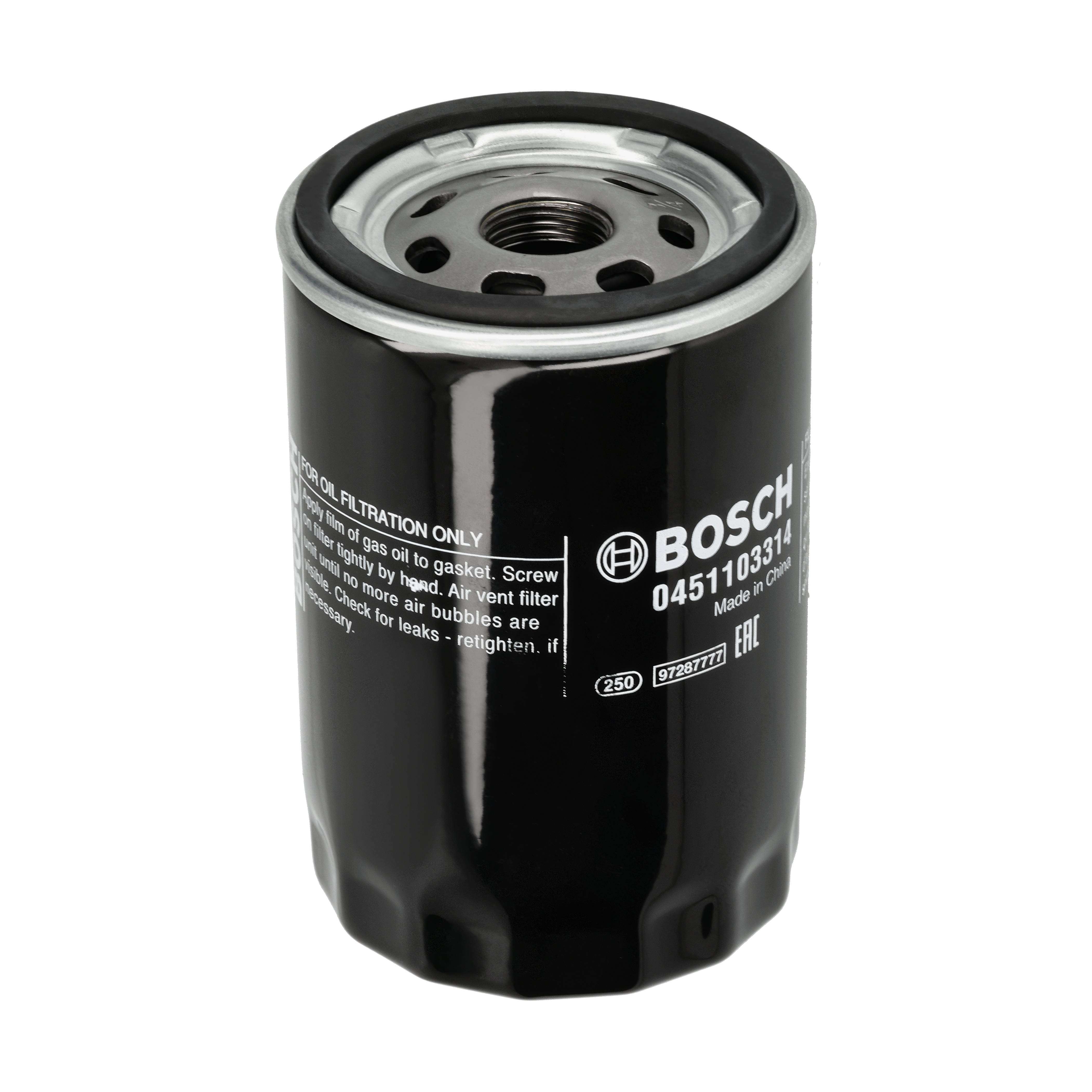BOSCH Oliefilter 0451103314 Påskruet 120mm 3/4 16 UNF-2B for VW