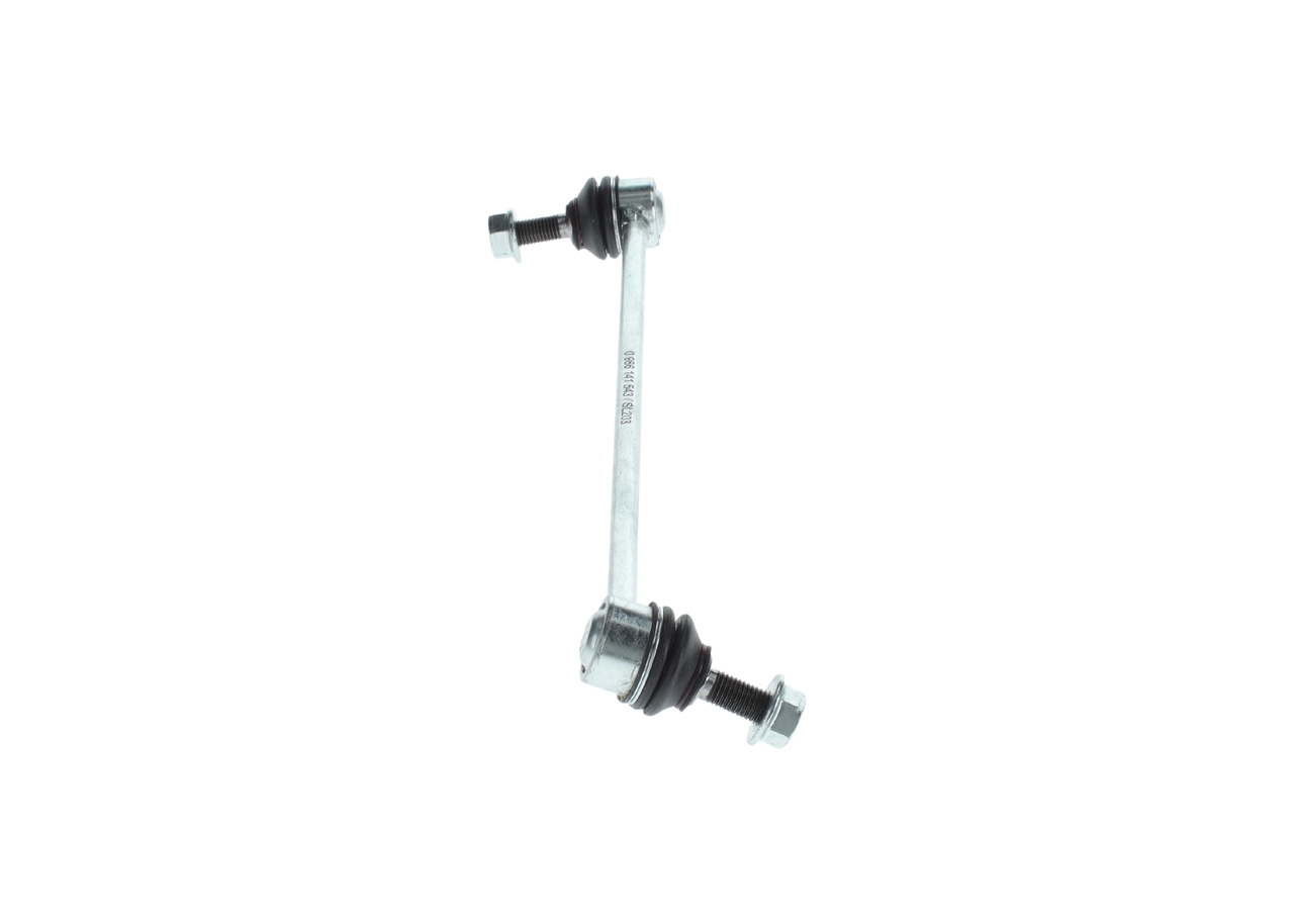 BOSCH Stang/led, stabilisator 0986141543 venstre foraksel for MERCEDES-BENZ