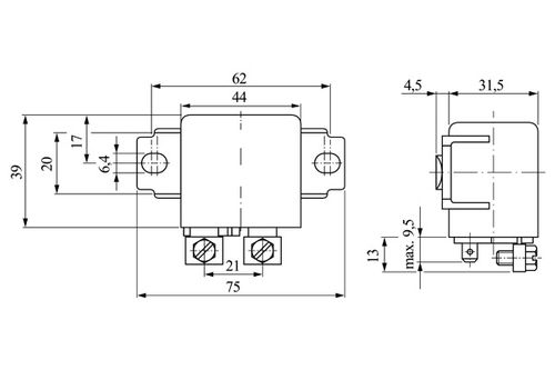 Produktbillede for Batterirelæ