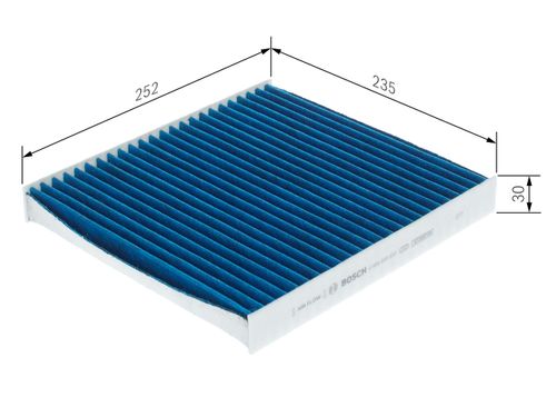 Produktbillede for Kabineluftfilter