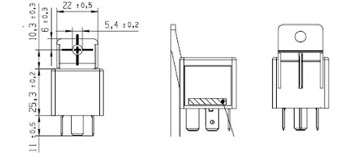Produktbillede for Relæ, koldstartsstyring
