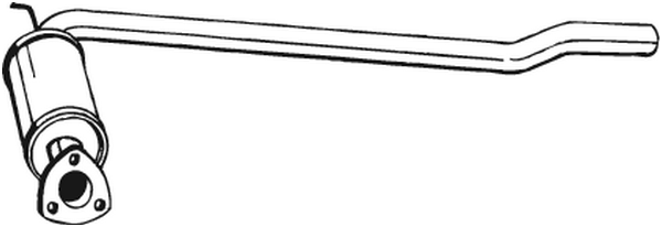 BOSAL Forreste lyddæmper 233113 for VW
