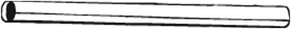 BOSAL Udstødningsrør 787461 for VW