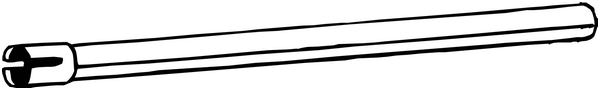 BOSAL Udstødningsrør 787459 for VW