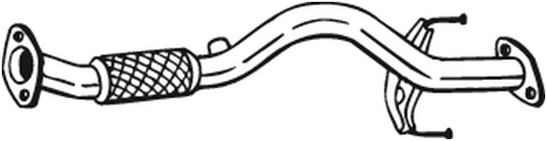 BOSAL Udstødningsrør 750135 for KIA