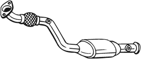 BOSAL Katalysator 099670 for NISSAN RENAULT