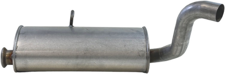 BOSAL Bagerste lyddæmper 135001 for CITROËN PEUGEOT