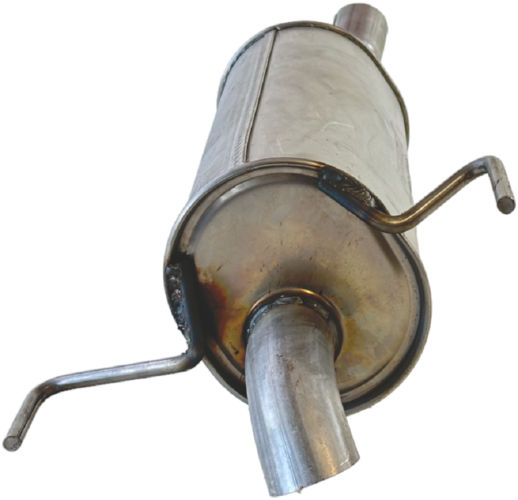 BOSAL Bagerste lyddæmper 185639 for VAUXHALL OPEL
