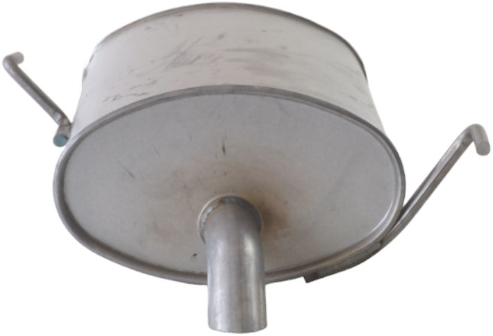 BOSAL Bagerste lyddæmper 190875 for PEUGEOT