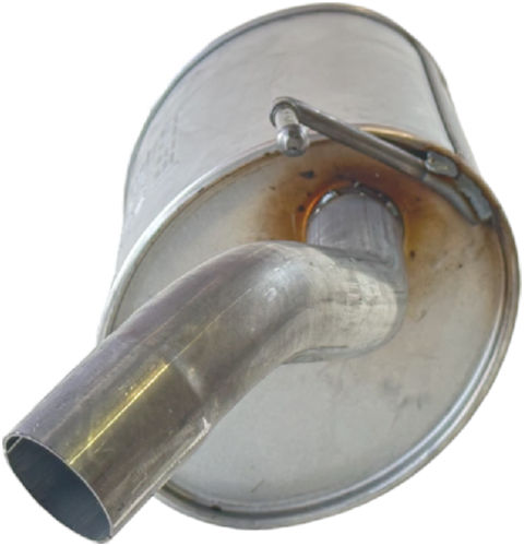 BOSAL Bagerste lyddæmper 145-127 for NISSAN