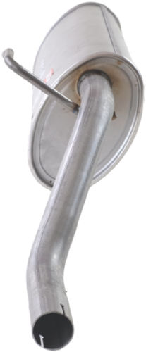 BOSAL Bagerste lyddæmper 148139 for ABARTH