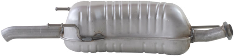 BOSAL Bagerste lyddæmper 185-601 for VAUXHALL