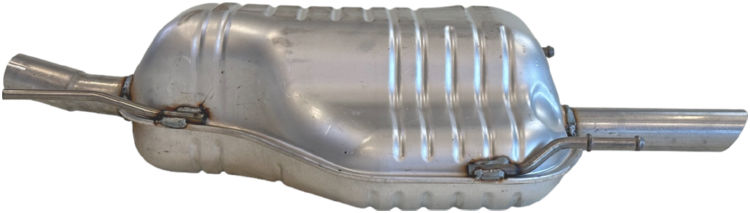 BOSAL Bagerste lyddæmper 185481 for OPEL VAUXHALL