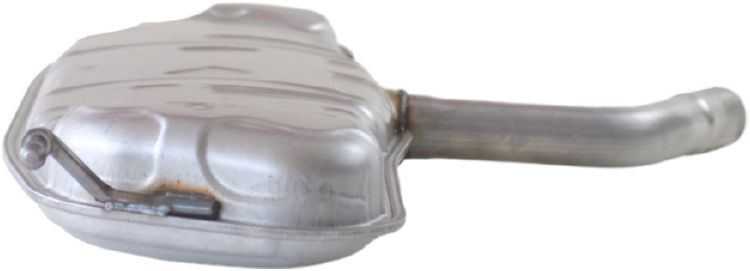 BOSAL Bagerste lyddæmper 233-807 for VW