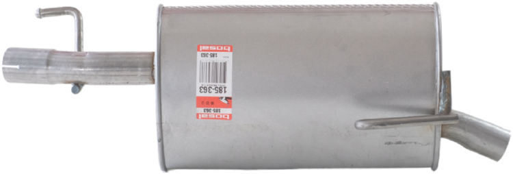 BOSAL Bagerste lyddæmper 185-363 for OPEL VAUXHALL