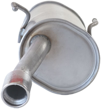 BOSAL Bagerste lyddæmper 190603 for PEUGEOT