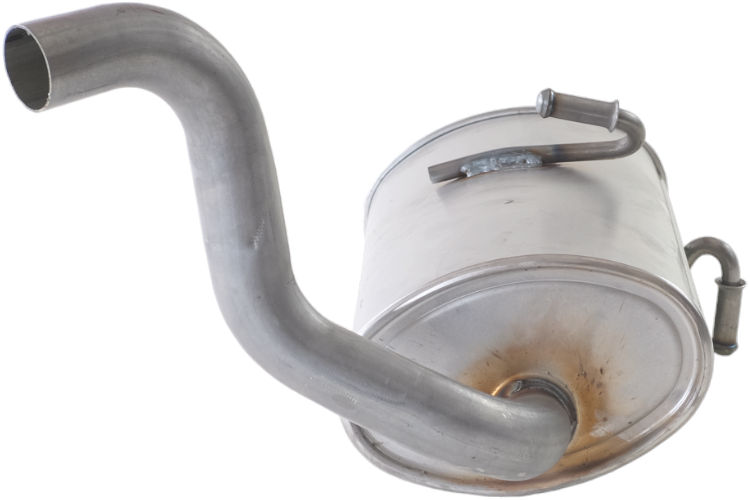 BOSAL Bagerste lyddæmper 135225 for CITROËN PEUGEOT
