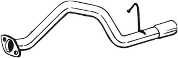 BOSAL Udstødningsrør 351219 for DAIHATSU