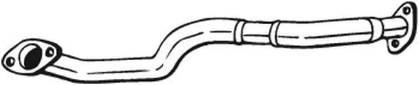 BOSAL Udstødningsrør 750-143 for TOYOTA