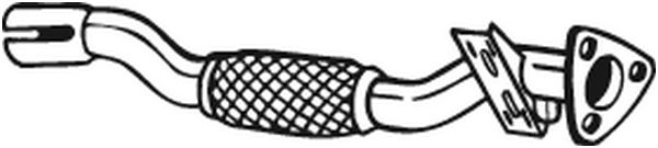 BOSAL Udstødningsrør 750155 for VAUXHALL
