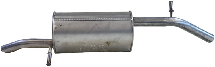 BOSAL Bagerste lyddæmper 190363 for VAUXHALL PEUGEOT