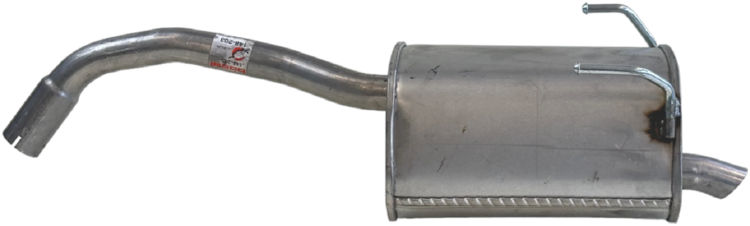BOSAL Bagerste lyddæmper 148203 for FIAT