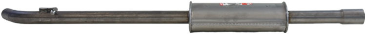 BOSAL Midterste lyddæmper 200-099 for RENAULT