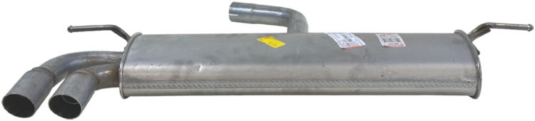 BOSAL Bagerste lyddæmper 233-649 for VW