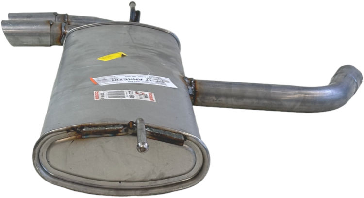 BOSAL Bagerste lyddæmper 233-649 for VW
