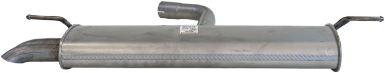 BOSAL Bagerste lyddæmper 233-699 for VW