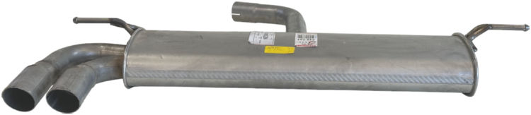 BOSAL Bagerste lyddæmper 233-721 for VW
