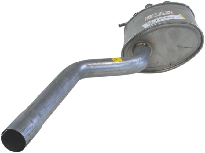 BOSAL Bagerste lyddæmper 220-057 for SKODA
