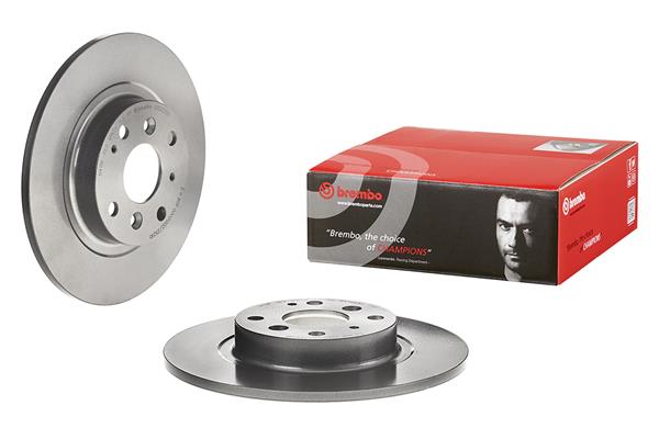 BREMBO Bremseskive 08d22311 255mm 10mm for MAZDA