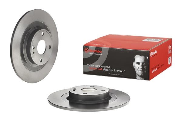 BREMBO Bremseskive 08d22611 280mm 10mm for LANCIA ABARTH
