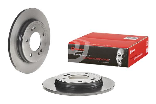 BREMBO Bremseskive 08d44511 262mm 10mm for HYUNDAI