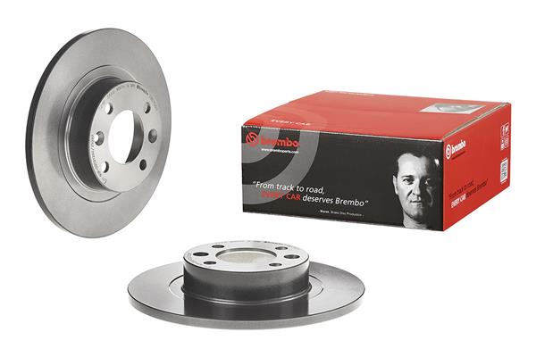 BREMBO Bremseskive 08d75011 260mm 11mm for LADA