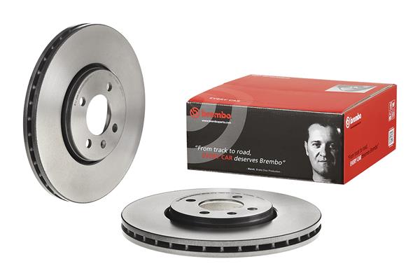 BREMBO Bremseskive 09d72011 288mm 25mm for VW