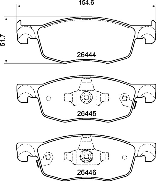 BREMBO Bremseklodser p83185 for MAZDA TOYOTA