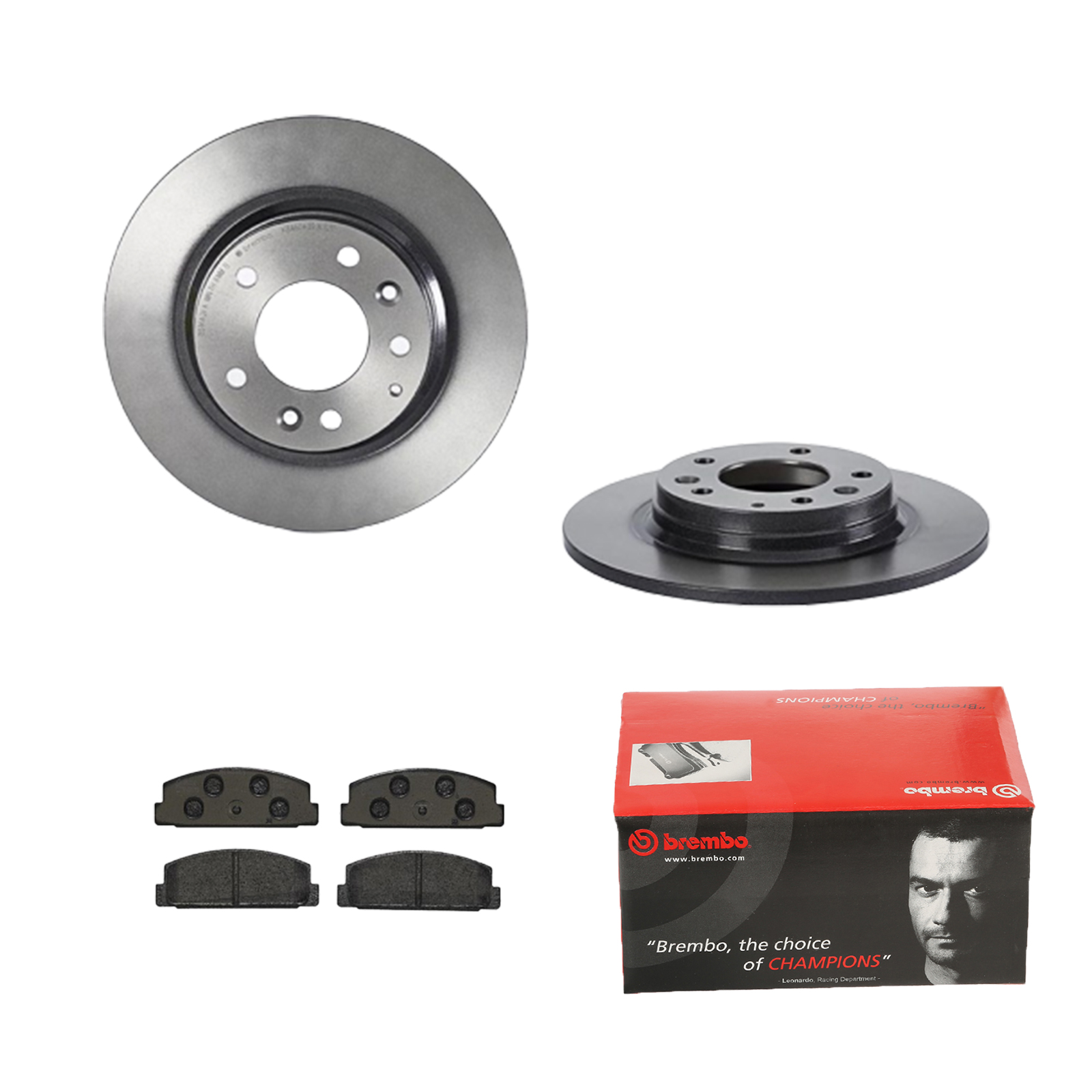 BREMBO Bremsesæt, skivebremser 142053609 bagaksel fuld 280mm 10mm for MAZDA FAW