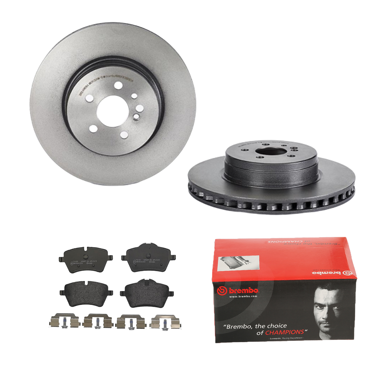 BREMBO Bremsesæt, skivebremser 142055105 foraksel indvendig ventileret 276mm 22mm for MINI